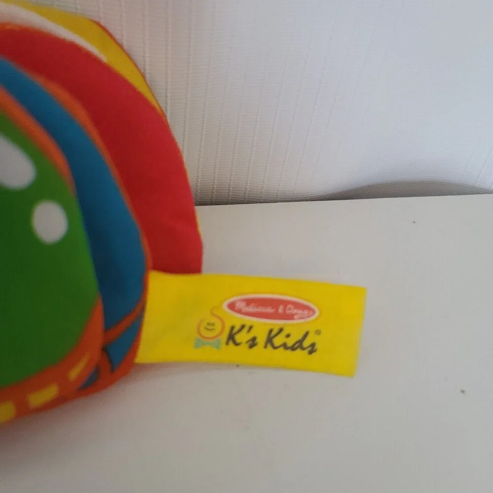 Melissa and Doug K's Kids Shoes Cloth Book